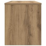 vidaXL Meuble TV Chêne artisanal 100 x 35 x 40 cm Bois d'ingénierie