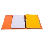Classeur à levier PVC A4 D50mm PremTouch orange EXACOMPTA