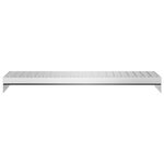 vidaXL Escalier en caillebotis 70x24x7 cm acier galvanisé
