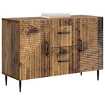 vidaXL Buffet Bois ancien 89 x 34 5 x 60 cm Bois d'ingénierie