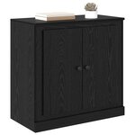 vidaXL Buffet Chêne noir 70 x 35 5 x 67 5 cm Bois d'ingénierie