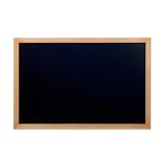 Ardoise murale WOODY 30 x 40 cm avec cadre en boisTeck SECURIT