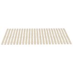 vidaXL Lattes de rechange pour sommier avec 48 lattes  2 pièces  80 x 200 cm