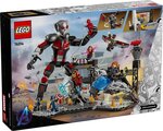 LEGO Marvel - Set de Combat Captain America : Civil War - 76314 avec 9 Figurines et Quinjet
