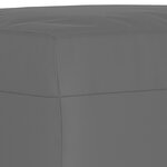 vidaXL Ensemble de canapés 3 Pièces coussins Gris foncé Tissu microfibre