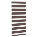 Store enrouleur tamisant 40 x 100 cm marron
