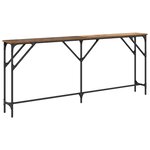 vidaXL Table Console Bois Ancien 180x23x75 cm Bois Ingénierie
