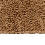vidaXL Tapis à poils bouclés fait à la main 180x250 cm Jute et coton