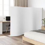 vidaXL Cloison de séparation blanc 165x400 cm bambou