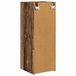 vidaXL Meuble TV mural Bois Ancien 30 x 31 x 80 cm Bois d'ingénierie