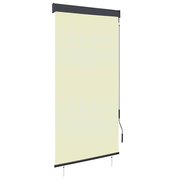 vidaXL Store roulant d'extérieur 100 x 250 cm Crème