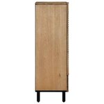 vidaXL Buffet marron 60x33x100 cm bois de manguier massif