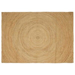 vidaXL Tapis de surface Rectangulaire Marron 240 x 340 cm Jute