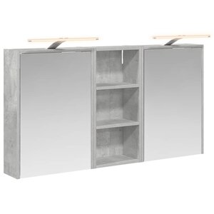 vidaXL Ensemble de Meubles de Salle de Bain 3 Pièces 116 x 16 x 62 5 cm