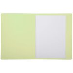 Pack 100 Chemises à bord décalé Forever® 280g Imprimée - 24x32cm - Jaune EXACOMPTA