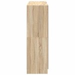 vidaXL Ensemble d'armoires de cuisine 3 Pièces chêne sonoma