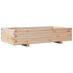 vidaXL Jardinière 110x60x26 5 cm bois de pin massif