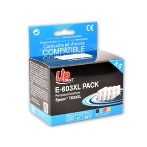 Pack UPrint avec compatible EPSON 603 XL 4 cartouches
