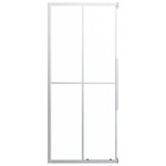 vidaXL Cabine de douche ESG dépoli 90x70x180 cm