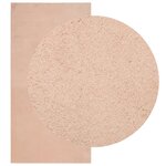 vidaXL Tapis HUARTE à poils courts doux lavable rouge clair 100x200 cm