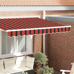 vidaXL Bande de auvent Multicolore 3.3 x 0.2 m Toile