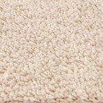 vidaXL Tapis Crème 200 x 200 cm Polypropylène