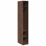 vidaXL Garde-robe chêne marron 30x50x200 cm bois d'ingénierie