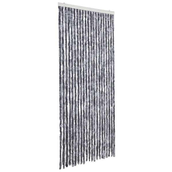 vidaXL Moustiquaire Argenté 90x200 cm Chenille
