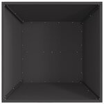 vidaXL Braise Noir 60 x 60 x 30 cm Acier