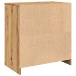 vidaXL Buffet chêne artisanal 70x41x75 cm bois d'ingénierie