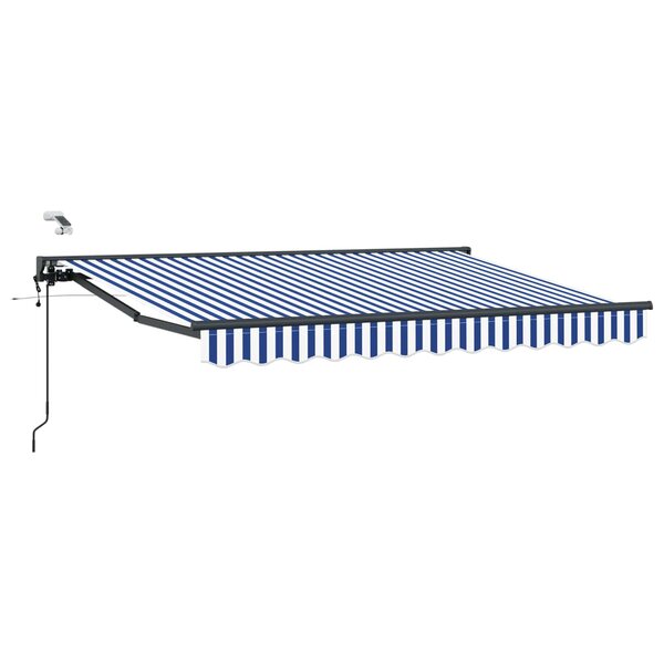 vidaXL Auvent rétractable électrique 3 5 x 2 5 m