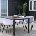 6 Fauteuils de jardin blanc RODA
