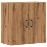 vidaXL Armoire murale chêne artisanal 60x31x60 cm bois d'ingénierie