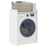 vidaXL Armoire pour machine à laver Blanc 67 5 x 48 x 97 cm