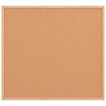 vidaXL Tableau en liège avec cadre en bois de pin massif 60 x 55 cm