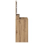 vidaXL Coiffeuse chêne artisanal 79 x 41 x 135 cm Bois d'ingénierie