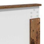 vidaXL Tête de lit Bois Ancien 140 cm Bois d'ingénierie