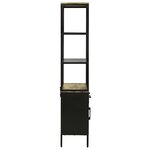vidaXL Haut Armoire Marron 70 x 35 x 180 cm Bois de manguier massif