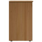 vidaXL Armoire 34 x 39 x 61 5 cm Bois de Pin Massif Marron miel