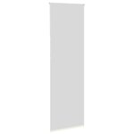 vidaXL Store enrouleur occultant blanc cassé 80x230cm largeur du tissu