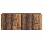 vidaXL Meuble TV mural Bois ancien 78 5 x 31 x 30 cm Bois d'ingénierie