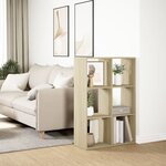 vidaXL Étagère séparatrice de pièce chêne sonoma 69 5x29x103 5 cm