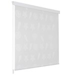 vidaXL Store roulant de douche 140x240 cm Étoile de mer