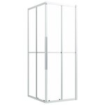 vidaXL Cabine de douche ESG dépoli 90x70x180 cm