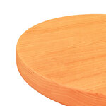 vidaXL Dessus de table rond cire marron Ø30x2 5 cm bois de pin massif