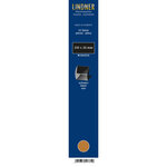Bandes Klemmfix double soudure 210 x 24 mm pour timbres-poste. Fond - Noir