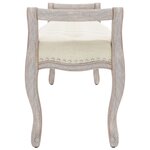 vidaXL Banc 110x45x60 cm lin