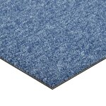 vidaXL Dalles de tapis de sol 20 Pièces 5 m² 50x50 cm Bleu