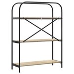 vidaXL Étagère Chêne sonoma 80 x 30 x 109 cm Bois d'ingénierie