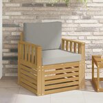vidaXL 2 Pièce Ensemble de canapés d'extérieur Polyester